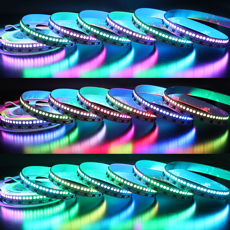 17mm 900LEDs Even Lighting 12V WS2811 Pixel ARGB LED Strip 16ft 17mm 900LEDs Even Lighting 12V WS2811 Pixel ARGB LED Strip 16ft